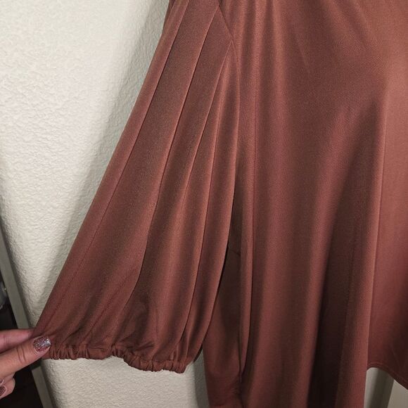 Nordstrom Rack Stretch Jersey Blouse Top Size 3x - Picture 4 of 7